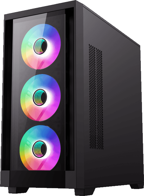 Компьютерный корпус mATX, без блока питания GameMax DEFENDER TG — для бизнеса и офиса Компьютерный корпус mATX, без блока питания GameMax DEFENDER TG — для бизнеса и офиса