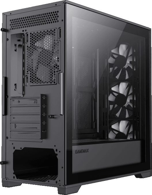 Компьютерный корпус mATX, без блока питания GameMax DEFENDER TG — для бизнеса и офиса Компьютерный корпус mATX, без блока питания GameMax DEFENDER TG — для бизнеса и офиса