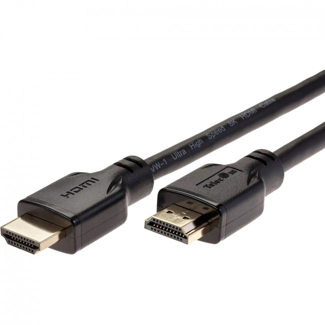 Кабель HDMI 19M/M,ver. 2.1, 8K@60 Hz 2m Telecom <TCG255-2M> Кабель Telecom HDMI (m)/HDMI (m) - 2 м (TCG255-2M)
