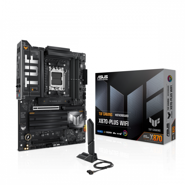 Материнская плата ASUS TUF GAMING X870-PLUS WIFI (90MB1IU0-M0EAY0) — для бизнеса и офиса
