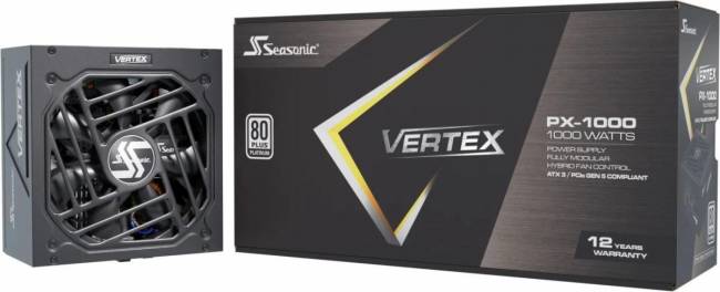 Блок питания Seasonic VERTEX PX-1000 12102PXAFS — для бизнеса и офиса