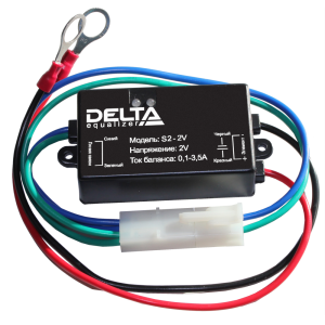 Аккумуляторный балансир S1-12V, с номинальным напряжением от 9 до 12Вольт, балансировка током до 3А. Delta S1-12V