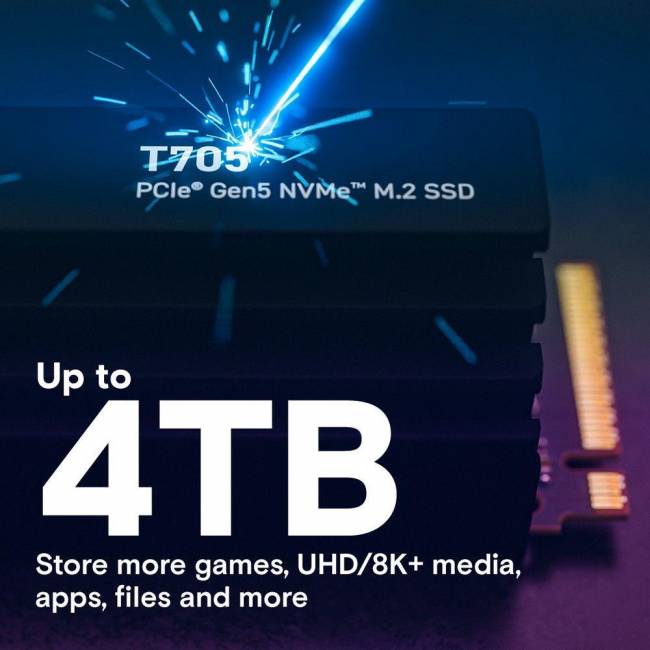Твердотельный накопитель Crucial CT1000T705SSD5 — для бизнеса и офиса