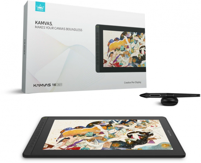 Интерактивный дисплей Huion KAMVAS 16 Интерактивный дисплей Huion KAMVAS 16