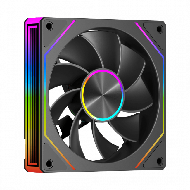 Кулер для корпуса PCCooler FG120R ARGB BK Reverse — для бизнеса и офиса Кулер для корпуса PCCooler FG120R ARGB BK Reverse — для бизнеса и офиса
