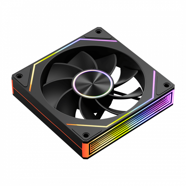 Кулер для корпуса PCCooler FG120R ARGB BK Reverse — для бизнеса и офиса Кулер для корпуса PCCooler FG120R ARGB BK Reverse — для бизнеса и офиса