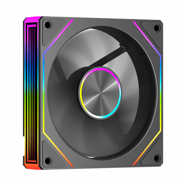 Кулер для корпуса PCCooler FG120R ARGB BK Reverse — для бизнеса и офиса Кулер для корпуса PCCooler FG120R ARGB BK Reverse — для бизнеса и офиса