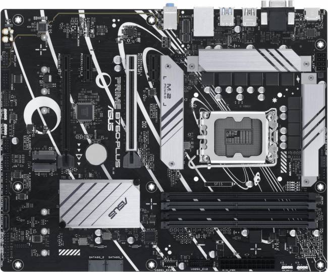 Материнская плата ASUS PRIME B760-PLUS — для бизнеса и офиса