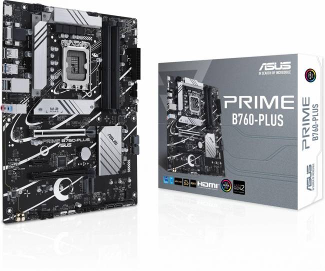 Материнская плата ASUS PRIME B760-PLUS — для бизнеса и офиса