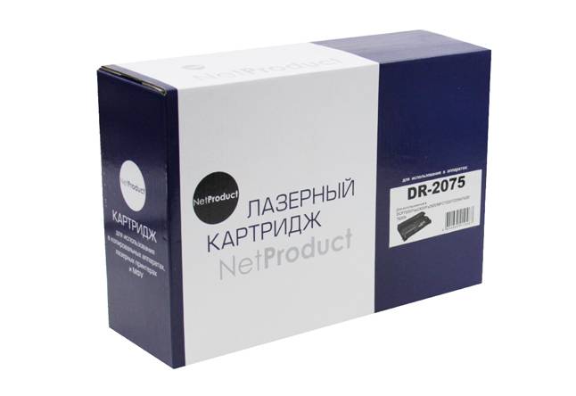 Драм-юнит NetProduct (N-DR-2075) для Brother HL-2030/2040/2070/ DCP-7010/7420/7820, 12K — для бизнеса и офиса