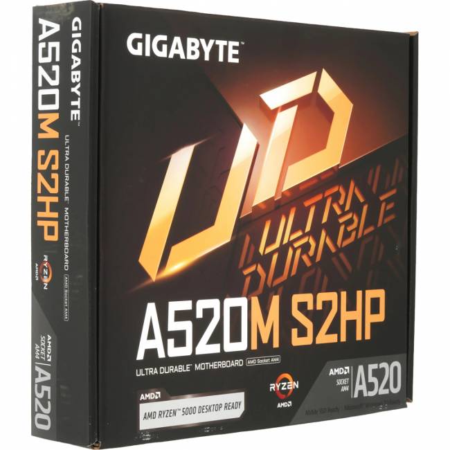 Материнская плата GIGABYTE A520M S2HP — для бизнеса и офиса