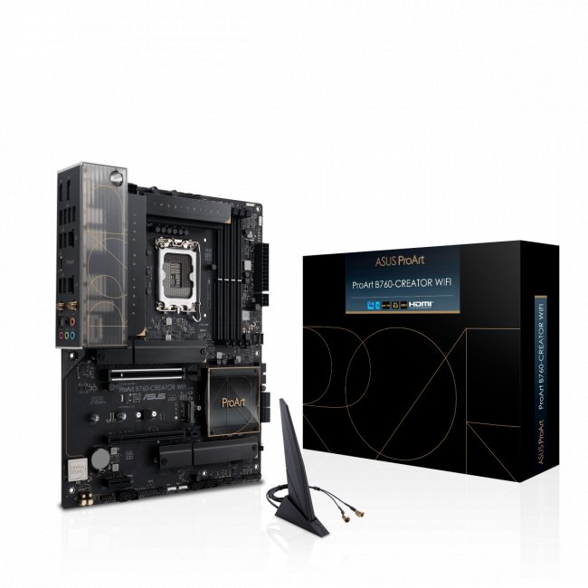 Материнская плата ASUS PROART B760-CREATOR WIFI — для бизнеса и офиса