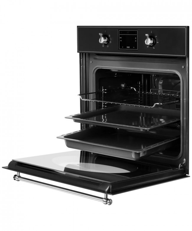 Электрический духовой шкаф Kuppersberg Kuppersberg  SR 615 B Silver — для бизнеса и офиса