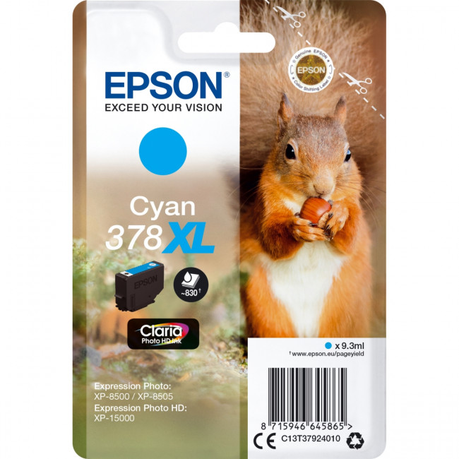 Картридж Epson C13T37924020 — для бизнеса и офиса