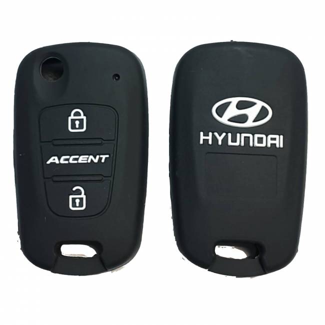 Чехол силиконовый выкидного ключа HYUNDAI ACCENT 3 кнопки (с лого) — для бизнеса и офиса Чехол силиконовый выкидного ключа HYUNDAI ACCENT 3 кнопки (с лого) — для бизнеса и офиса