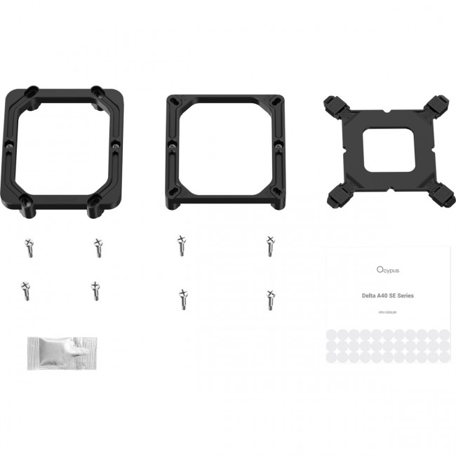 Кулер для процессора Ocypus Delta-A40-BK1AAWN00S-GL — для бизнеса и офиса Кулер для процессора Ocypus Delta-A40-BK1AAWN00S-GL — для бизнеса и офиса