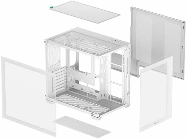 Корпус Deepcool R-CG530-WHNDA0-G-1 — для бизнеса и офиса