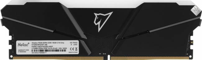 Память DDR4 16Gb 3200MHz Netac NTSRD4P32SP-16E — для бизнеса и офиса