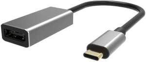 Aдаптер USB 3.1 Type-Cm --> DP(f) 4K@60Hz, Aluminum Shell, VCOM<CU422MB> VCOM USB 3.2 Type-C (m) - DisplayPort (f