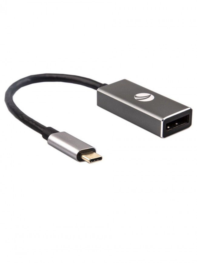 Aдаптер USB 3.1 Type-Cm --> DP(f) 4K@60Hz, Aluminum Shell, VCOM<CU422MB> VCOM USB 3.2 Type-C (m) - DisplayPort (f — для бизнеса и офиса