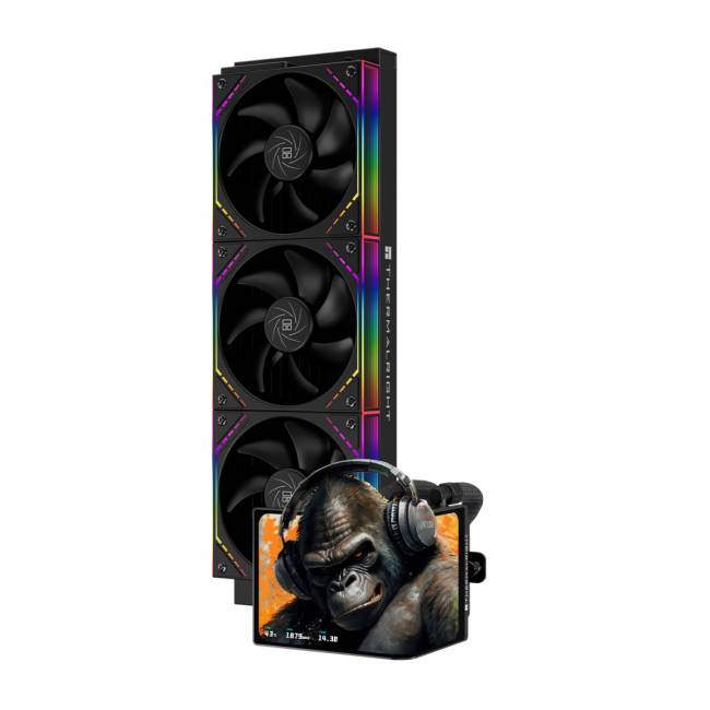 Система жидкостного охлаждения Thermalright Levita Vision 360 Black — для бизнеса и офиса