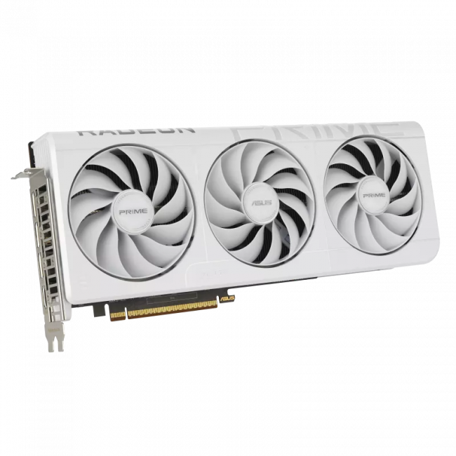 Видеокарта ASUS PRIME-RX9070XT-O16G-WHITE (90YV0L75-M0NA00) — для бизнеса и офиса