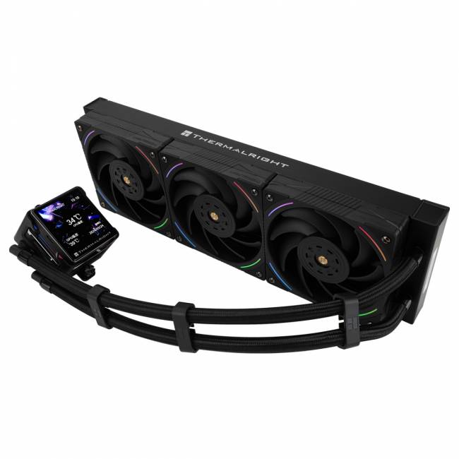 Система жидкостного охлаждения Thermalright Elite Vision 360 Black — для бизнеса и офиса Система жидкостного охлаждения Thermalright Elite Vision 360 Black — для бизнеса и офиса
