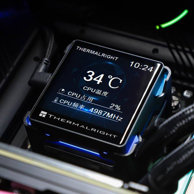 Система жидкостного охлаждения Thermalright Elite Vision 360 Black — для бизнеса и офиса Система жидкостного охлаждения Thermalright Elite Vision 360 Black — для бизнеса и офиса