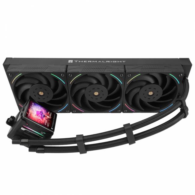 Система жидкостного охлаждения Thermalright Elite Vision 360 Black — для бизнеса и офиса Система жидкостного охлаждения Thermalright Elite Vision 360 Black — для бизнеса и офиса