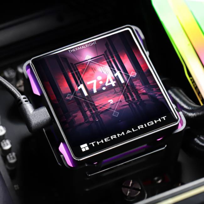 Система жидкостного охлаждения Thermalright Elite Vision 360 Black — для бизнеса и офиса Система жидкостного охлаждения Thermalright Elite Vision 360 Black — для бизнеса и офиса