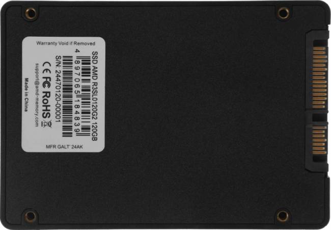 Накопитель SSD AMD R3SL0120G2 — для бизнеса и офиса