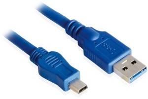 Кабель интерфейсный USB 3.0 1.0m Premium Greenconnect GC-U3A2109-1m AM / mini B AM 10pin, 24 / 28 AWG экран, синий, пакет Greenconnect  USB 2.0 Type-AM - miniUSB 1м