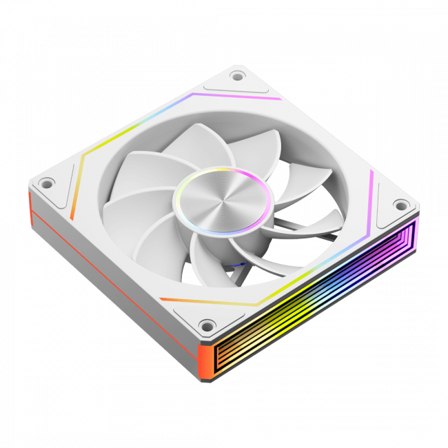 Кулер для корпуса PCCooler FG120R ARGB WH Reverse — для бизнеса и офиса Кулер для корпуса PCCooler FG120R ARGB WH Reverse — для бизнеса и офиса