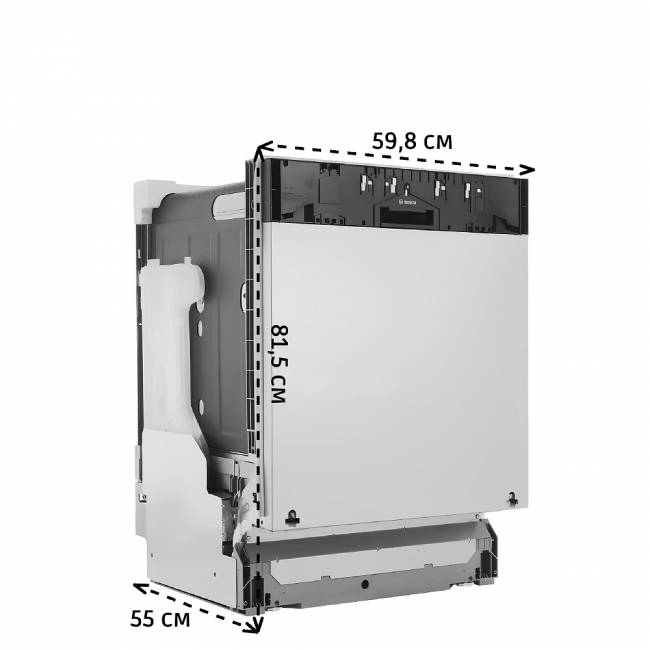 Встраиваемая посудомоечная машина Bosch BOSCH SMV6ECX08E — для бизнеса и офиса Встраиваемая посудомоечная машина Bosch BOSCH SMV6ECX08E — для бизнеса и офиса