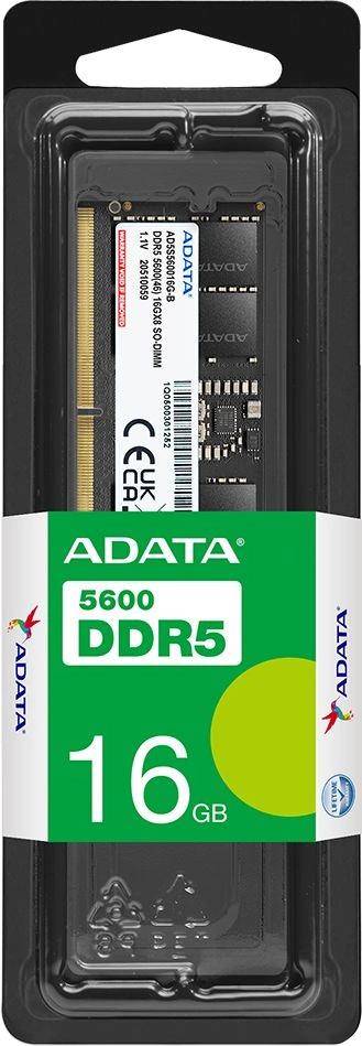Память DDR5 16GB 5600MHz ADATA AD5S560016G-S — для бизнеса и офиса