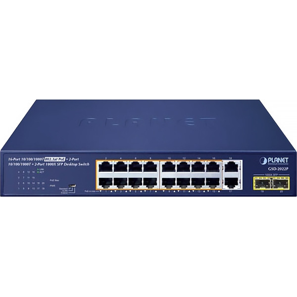 коммутатор Planet GSD-2022P — для бизнеса и офиса коммутатор Planet GSD-2022P — для бизнеса и офиса