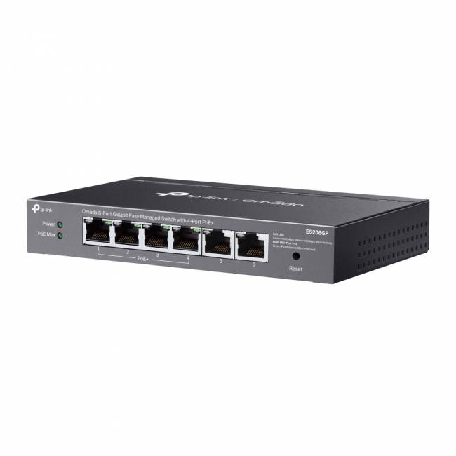 Коммутатор TP-Link ES206GP — для бизнеса и офиса