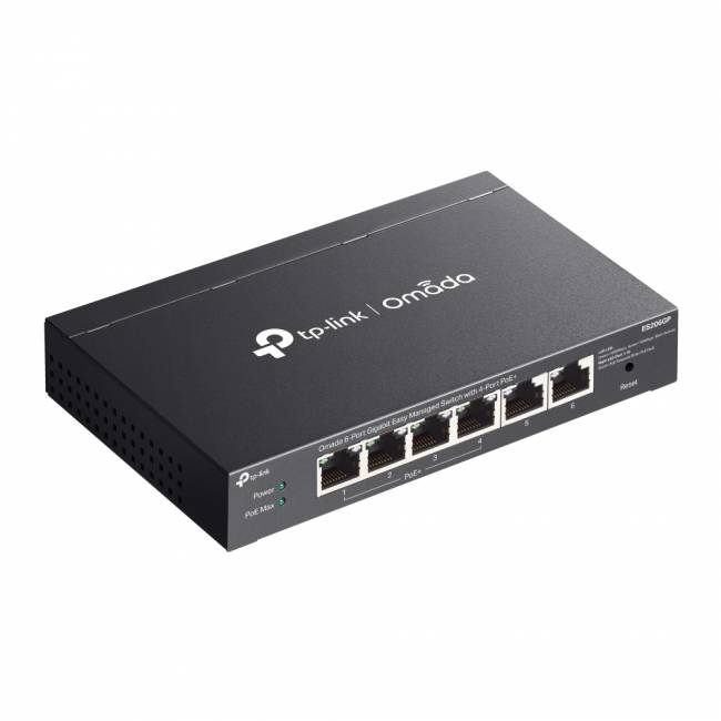Коммутатор TP-Link ES206GP — для бизнеса и офиса