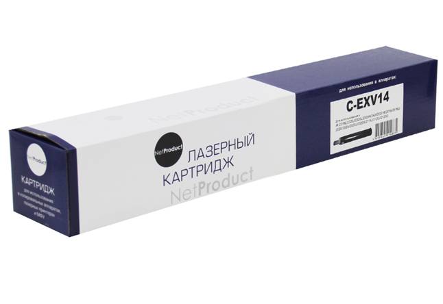 Тонер-картридж NetProduct (N-C-EXV14) для Canon iR-2016/2018/2020/2022/2025, туба, 8,3K — для бизнеса и офиса