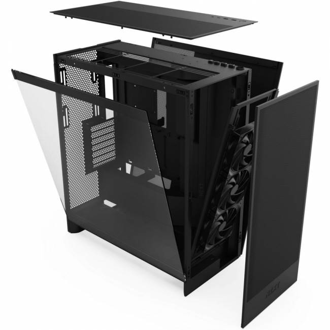 Корпус ПК без блока питания NZXT CM-H72FB-01 — для бизнеса и офиса Корпус ПК без блока питания NZXT CM-H72FB-01 — для бизнеса и офиса