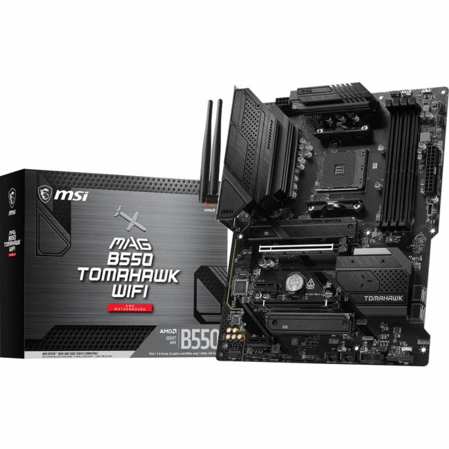 Материнская плата MSI MAG B550 TOMAHAWK WIFI — для бизнеса и офиса