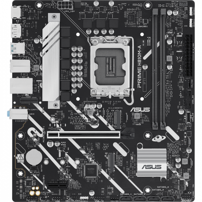 Материнская плата ASUS PRIME H810M-A-CSM (90MB1KK0-M0EAYC) — для бизнеса и офиса Материнская плата ASUS PRIME H810M-A-CSM (90MB1KK0-M0EAYC) — для бизнеса и офиса