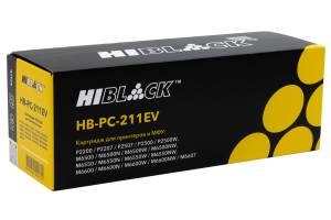 Картридж Hi-Black (HB-PC-211EV) для Pantum P2200/P2207/P2507/M6500/6550, 1,6K (чип многоразовый)