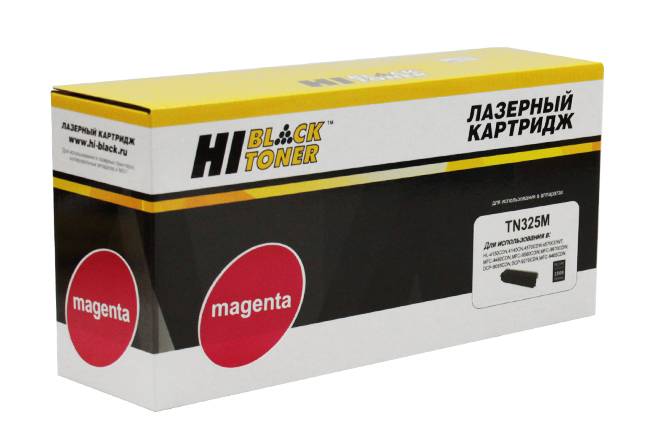 Тонер-картридж Hi-Black (HB-TN-325M) для Brother HL-4150CDN/4140CN/4570CDW, M, 3,5K — для бизнеса и офиса