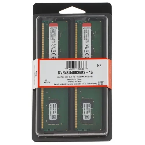 Память оперативная Kingston KVR48U40BS6K2-16