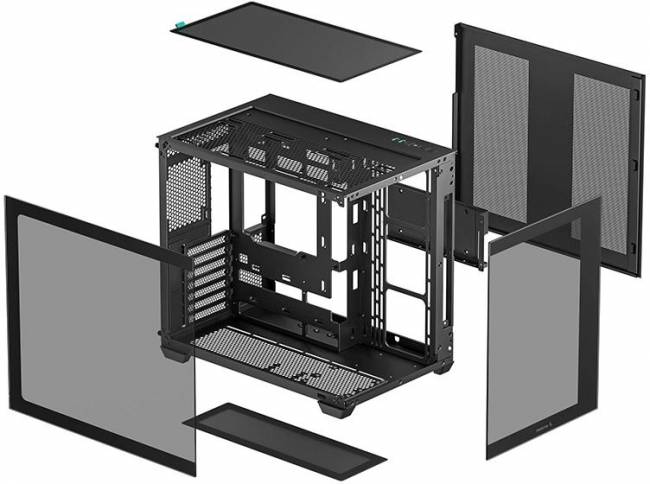 Корпус Deepcool R-CG530-BKNDA0-G-1 — для бизнеса и офиса