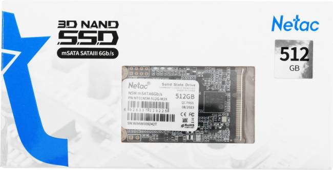 Накопитель SSD Netac NT01N5M-512G-M3X — для бизнеса и офиса