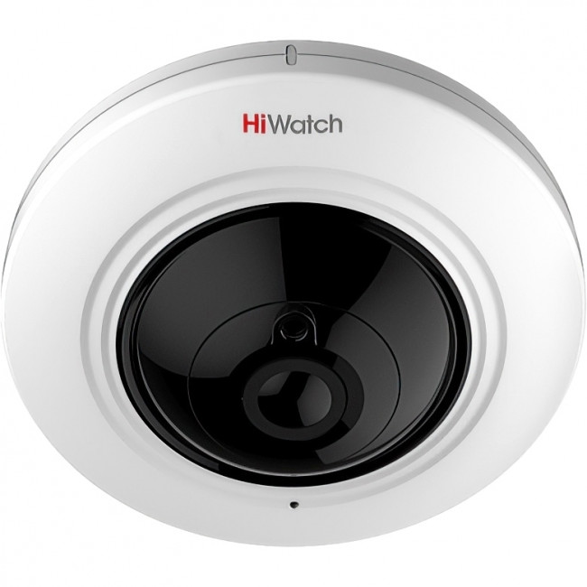 3Мп внутренняя купольная панорамная IP-камера, 1/2.8'' Progressive Scan CMOS матрица; объектив 1.16мм; угол обзора 180°/180°; механический ИК-фильтр; 0.005Лк@F1.2; H.26 Камера видеонаблюдения IP внутренняя HIWATCH DS-I351 — для бизнеса и офиса