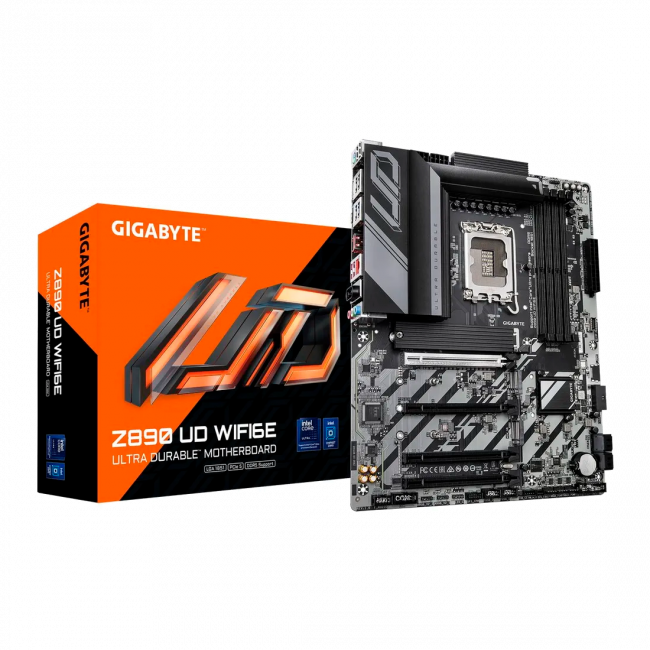 Материнская плата GIGABYTE Z890 UD WIFI6E — для бизнеса и офиса