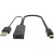 Кабель-переходник HDMI(F) +USB---> miniDP(M) 0.15m  4K*30Hz VCOM<CG497-0.15> Кабель-переходник VCOM HDMI F/Mini DisplayPort M (CG497-0.15M) — для бизнеса и офиса